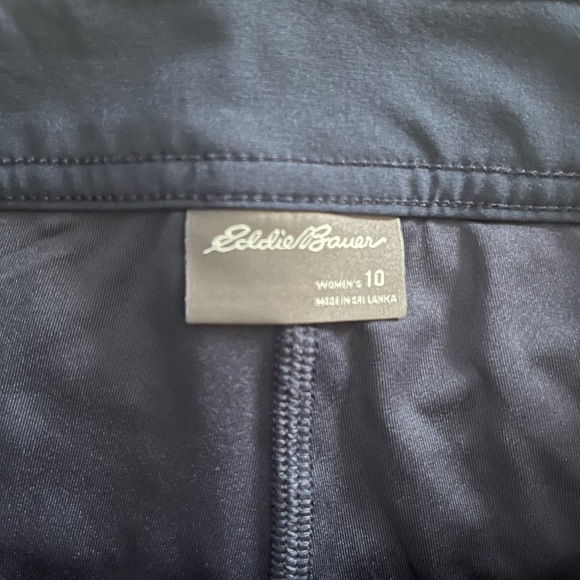 NWT Eddie Bauer women’s Adventurer 2.0 skort in navy size 10 - Picture 6 of 7